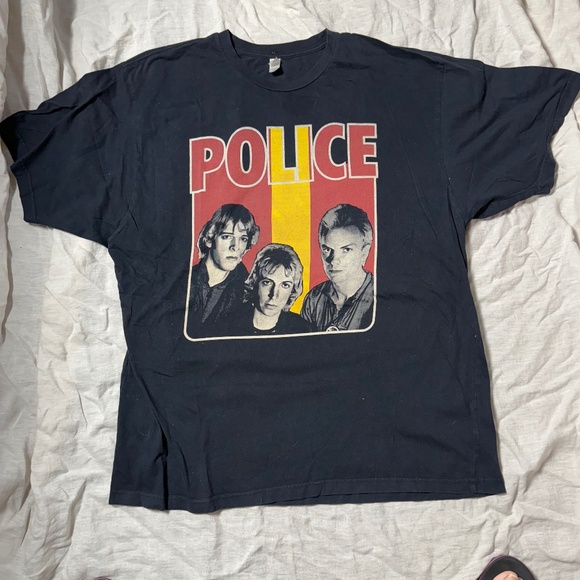Police 2x T shirt - Picture 1 of 3